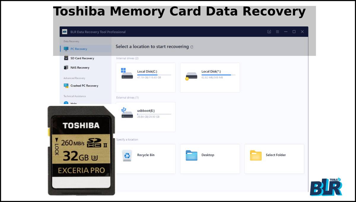 Toshiba Memory Card Data Recovery