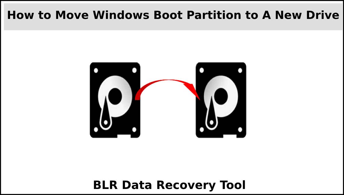 move windows boot partition to a new drive