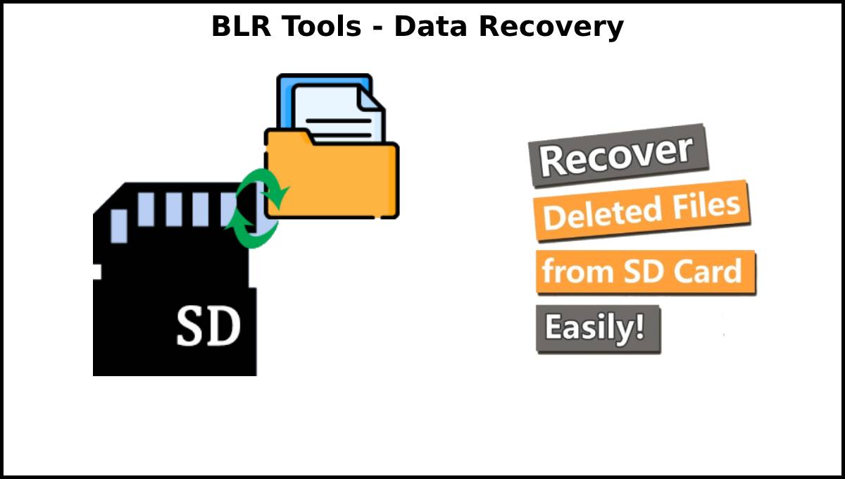 recover deleted files from SD card without software